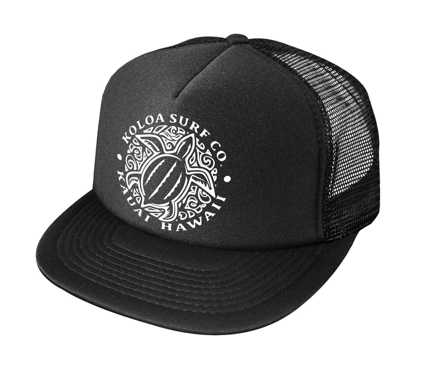 Koloa Hawaiian Turtle Honu Foam Trucker Hat – Koloa Surf Company