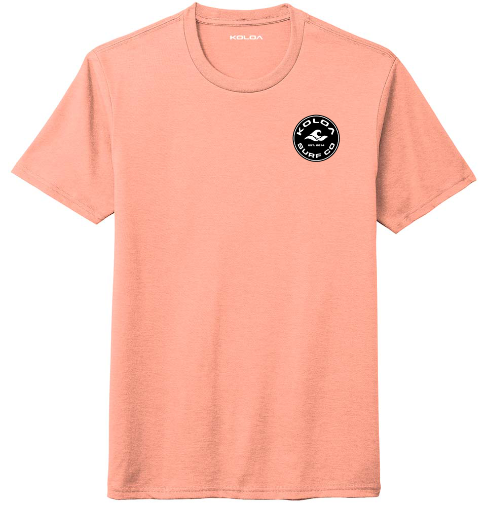 Koloa Classic Tri-Blend T-Shirt - Heather Dusty Peach