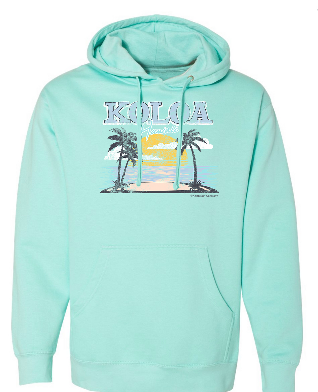 Koloa Horizon Hoodie- Mint
