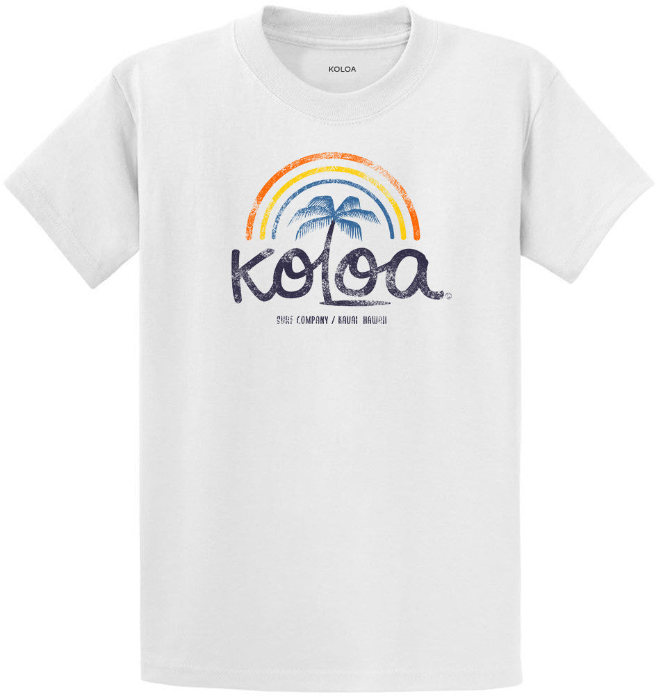 White Koloa Wahi Kapu Youth T-Shirt