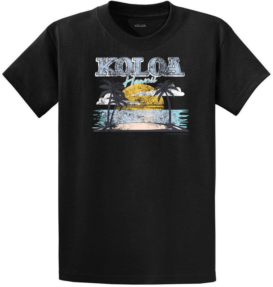 Black Koloa Horizon Youth T-Shirt