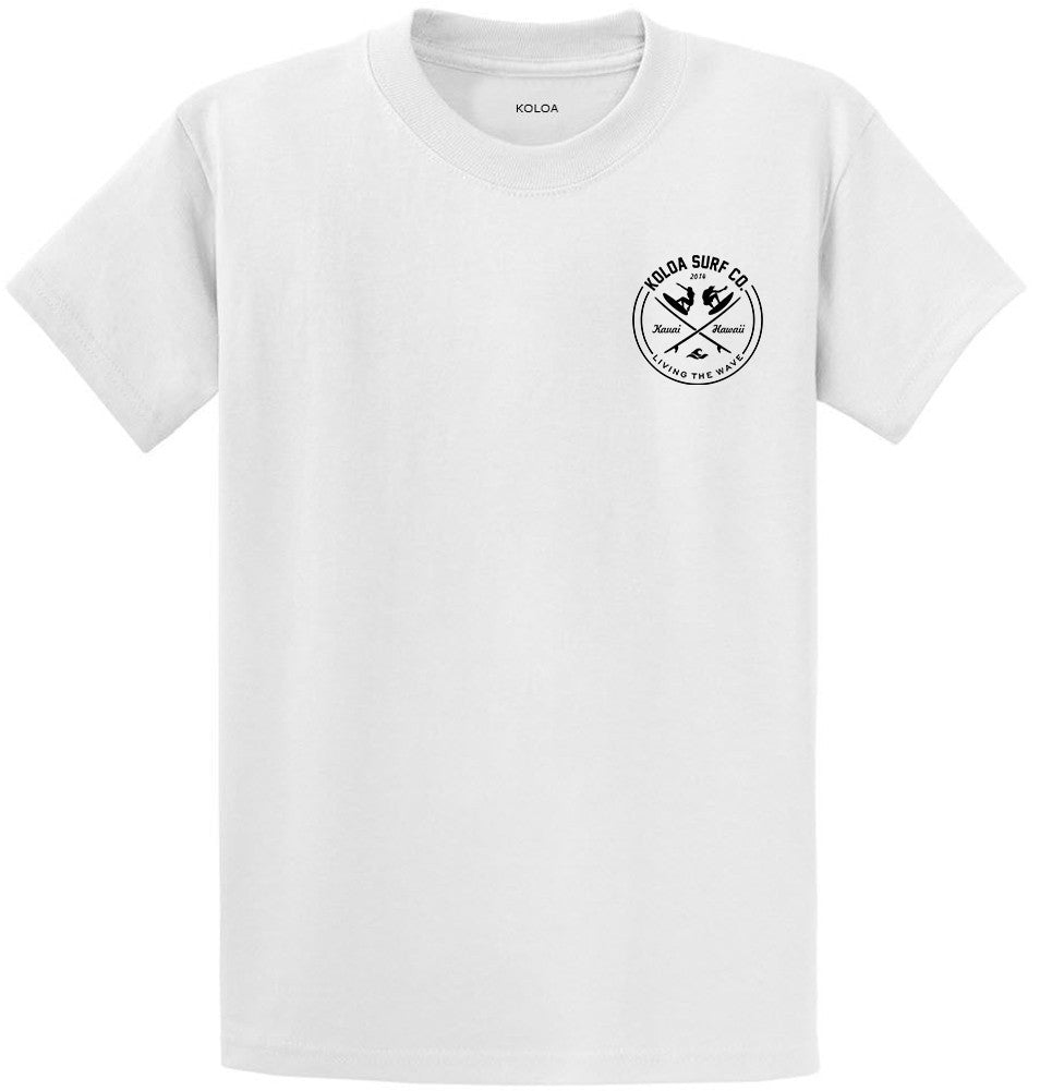 White- Koloa Surfers Youth T-Shirt