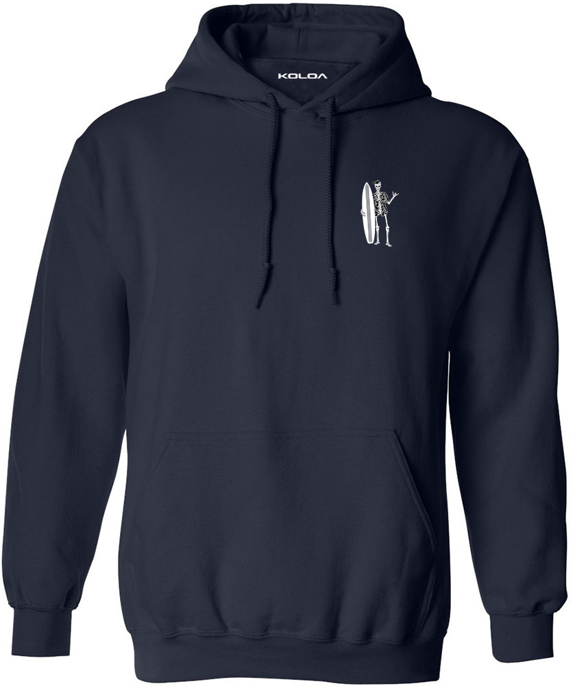 Koloa Surf Logo Hoodie - Soft Fleece Pullover, S-5XL, White Mahi Mahi Graphic