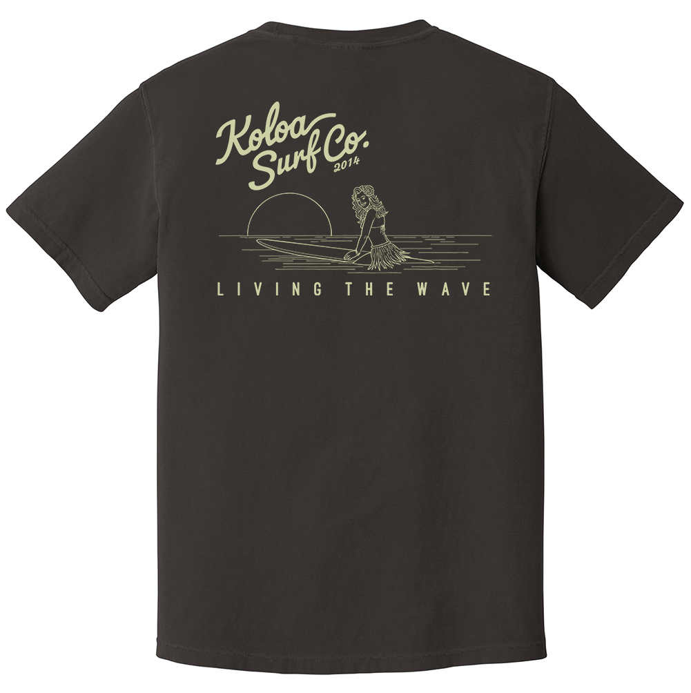 comfy and effortless pigment dyed t-shirt – Koloa Surf Company