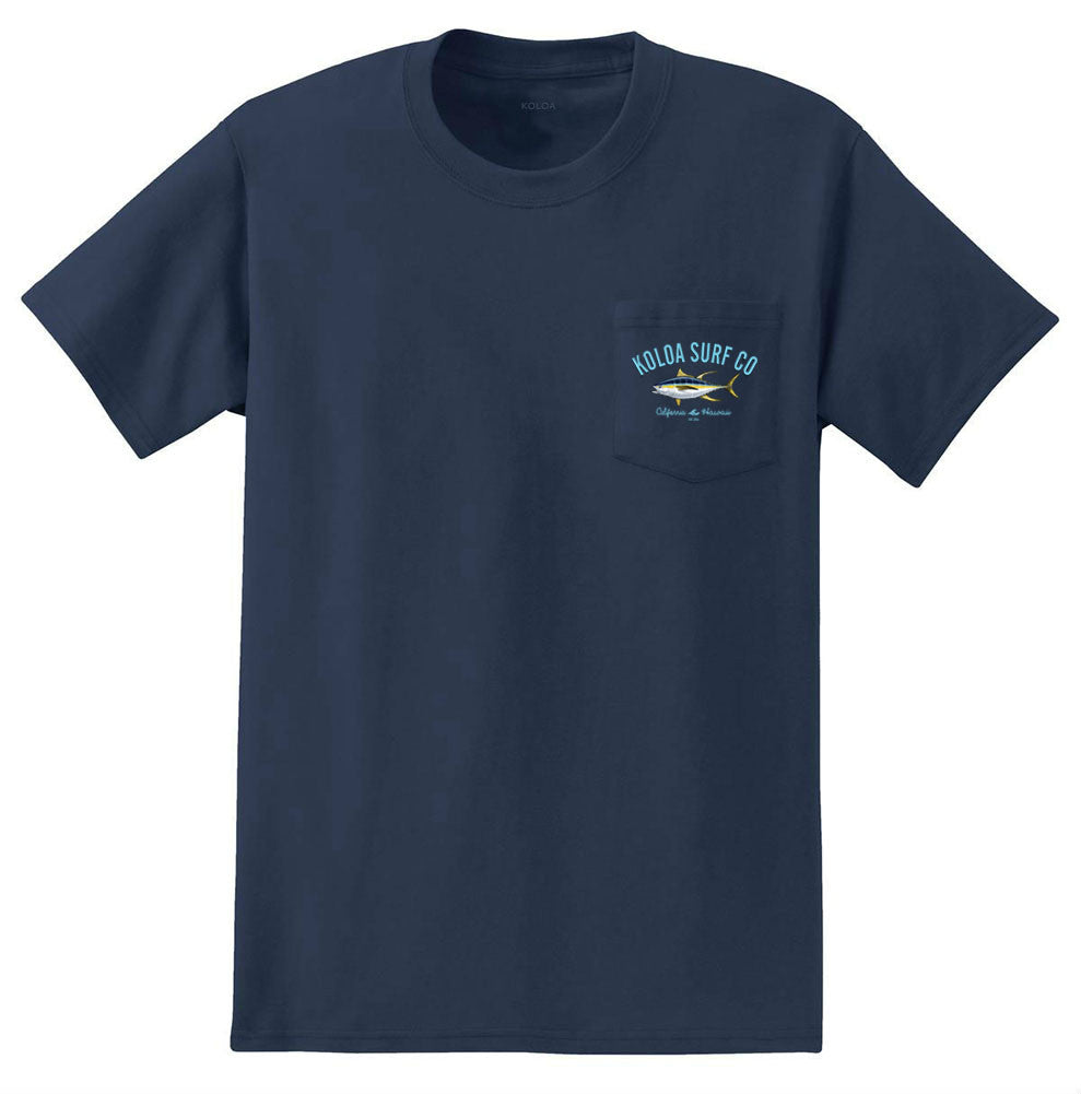 Koloa Surf T-shirt Uomo In Cotone Pesante Con Logo Octopus - Bianca, Taglia XX-Large - Maglietta 100% Cotone - copertina