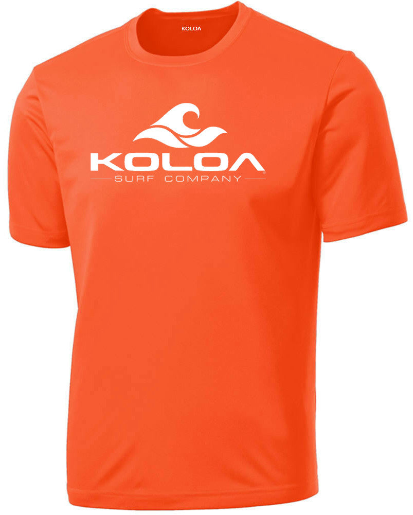 Neon Orange with White logo