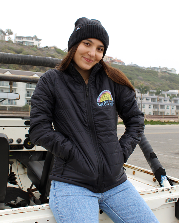 Koloa Rainbow Women's Puffer Jacket