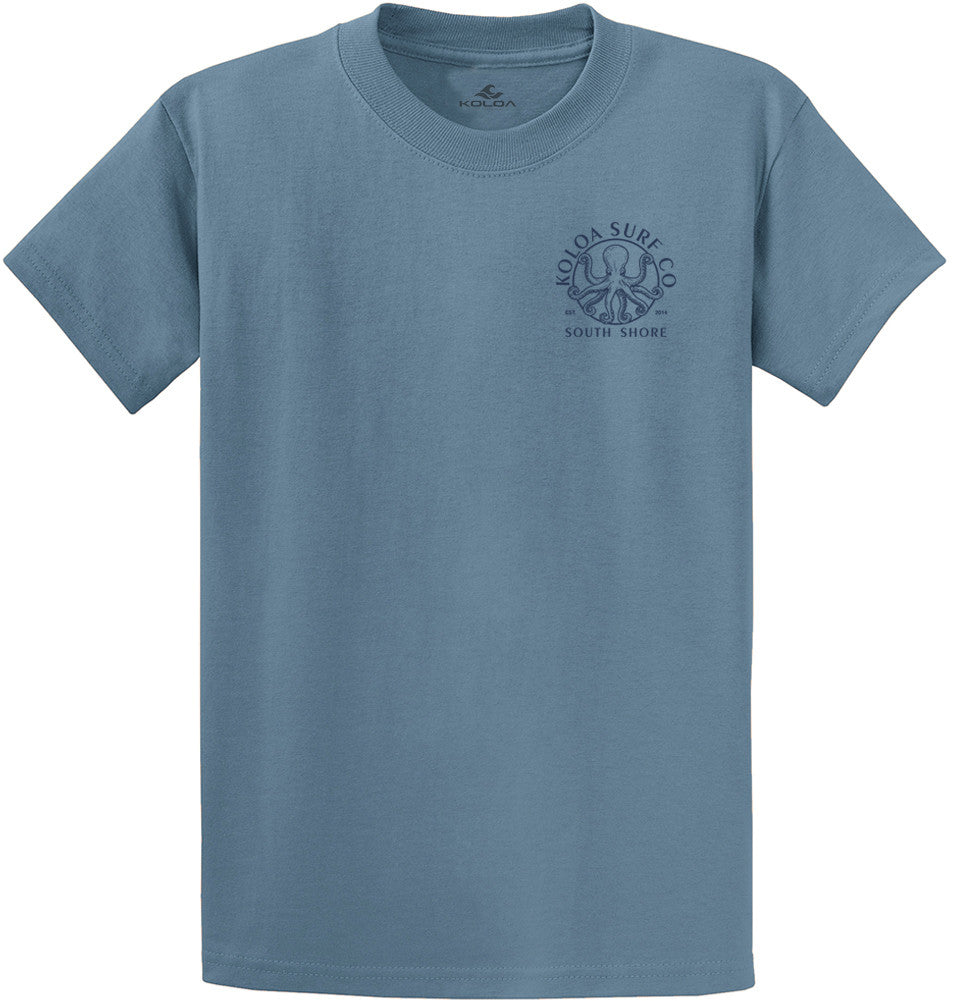Koloa South Shore Octopus Heavyweight T-Shirt | Surf Graphic Tee