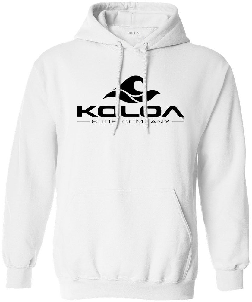 Joe's USA Koloa Surf Co. Vintage Arch Hoodie - 50/50 Cotton/Poly Fleece, S-5XL, 60+ Color Options