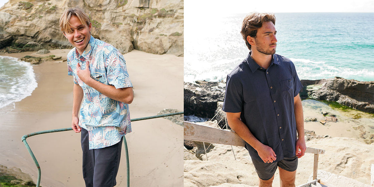 Stay Stylish on Vacation with Koloa Surf Company's Short Sleeve Hawaii