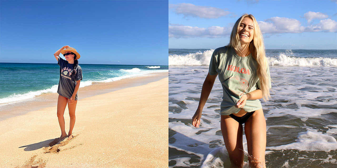 The Ultimate Beach Essential: Koloa Surf Company's Boyfriend Tee