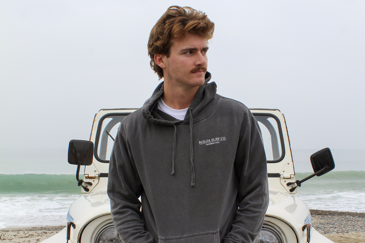 Koloa Surf Company’s Pigment Dyed Hoodies Are a Must-Have for Every Wardrobe