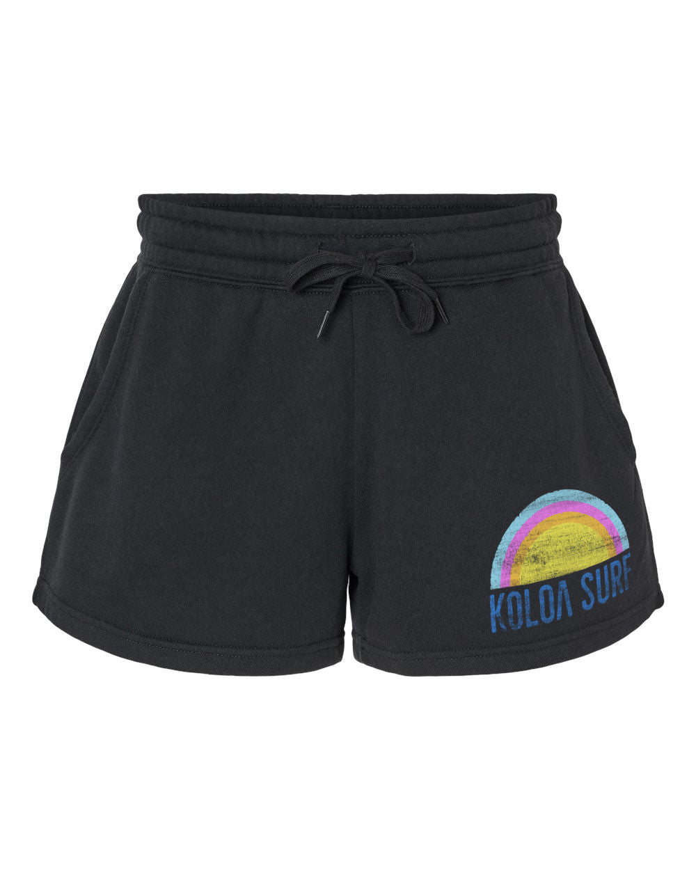 Koloa Rainbow Wave Wash Sweatshorts