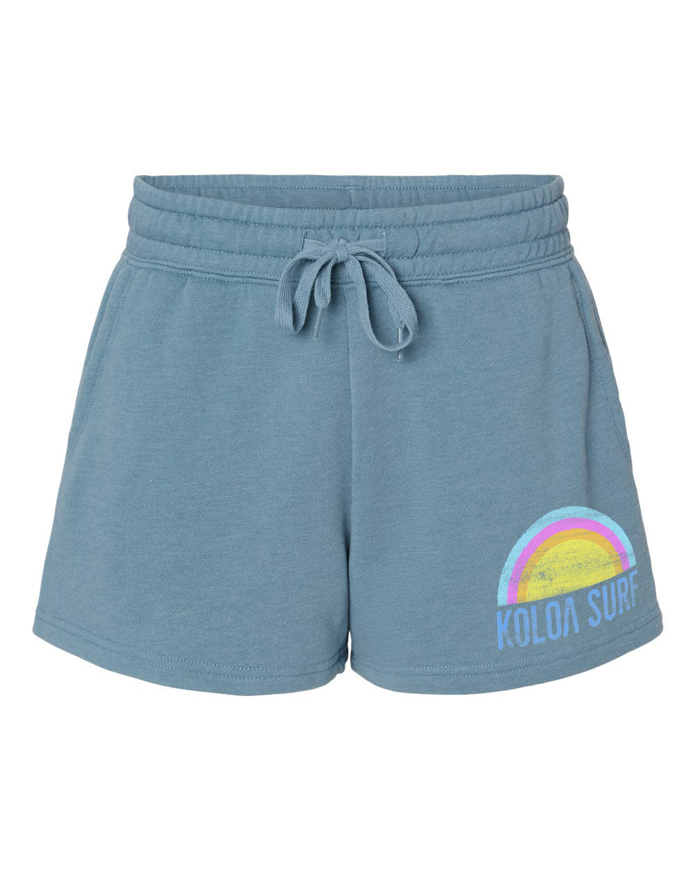 Koloa Rainbow Wave Wash Sweatshorts