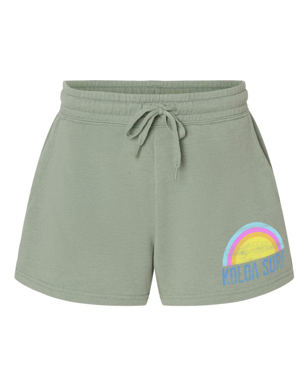 Koloa Rainbow Wave Wash Sweatshorts