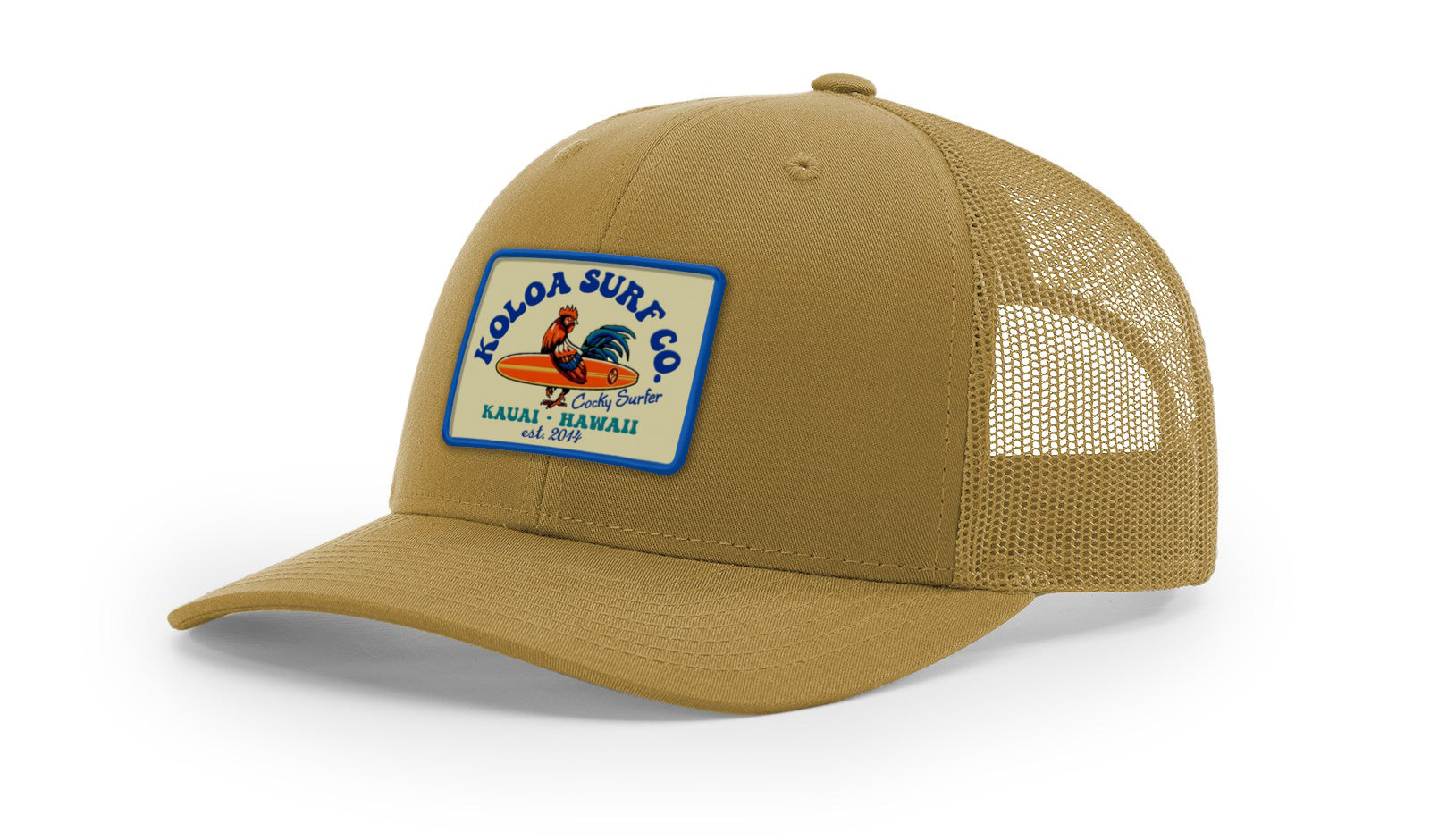 Koloa Cocky Surfer Patch Richardson 112 Trucker Hat
