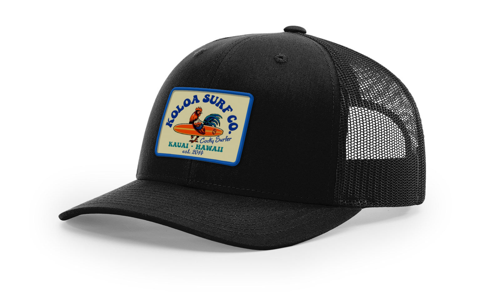 Koloa Cocky Surfer Patch Richardson 112 Trucker Hat
