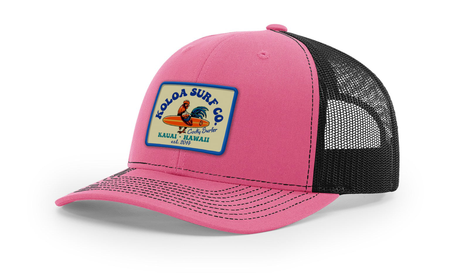 Koloa Cocky Surfer Patch Richardson 112 Trucker Hat