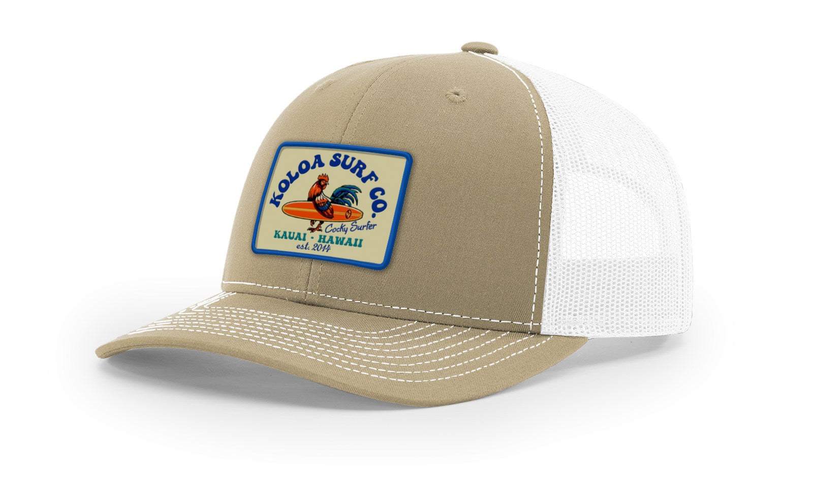 Koloa Cocky Surfer Patch Richardson 112 Trucker Hat