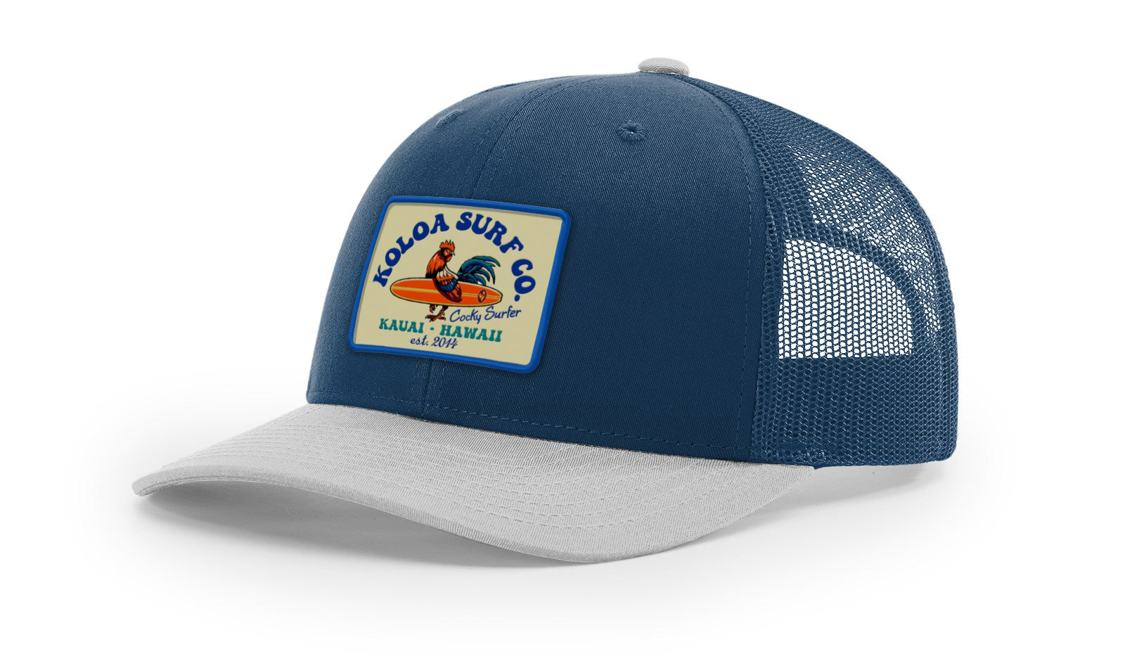 Koloa Cocky Surfer Patch Richardson 112 Trucker Hat