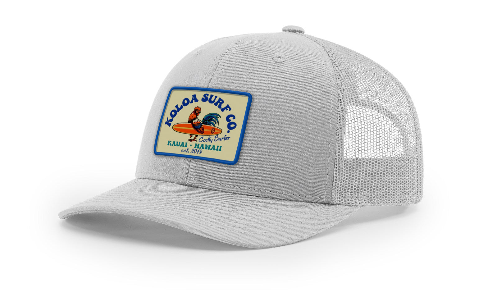 Koloa Cocky Surfer Patch Richardson 112 Trucker Hat