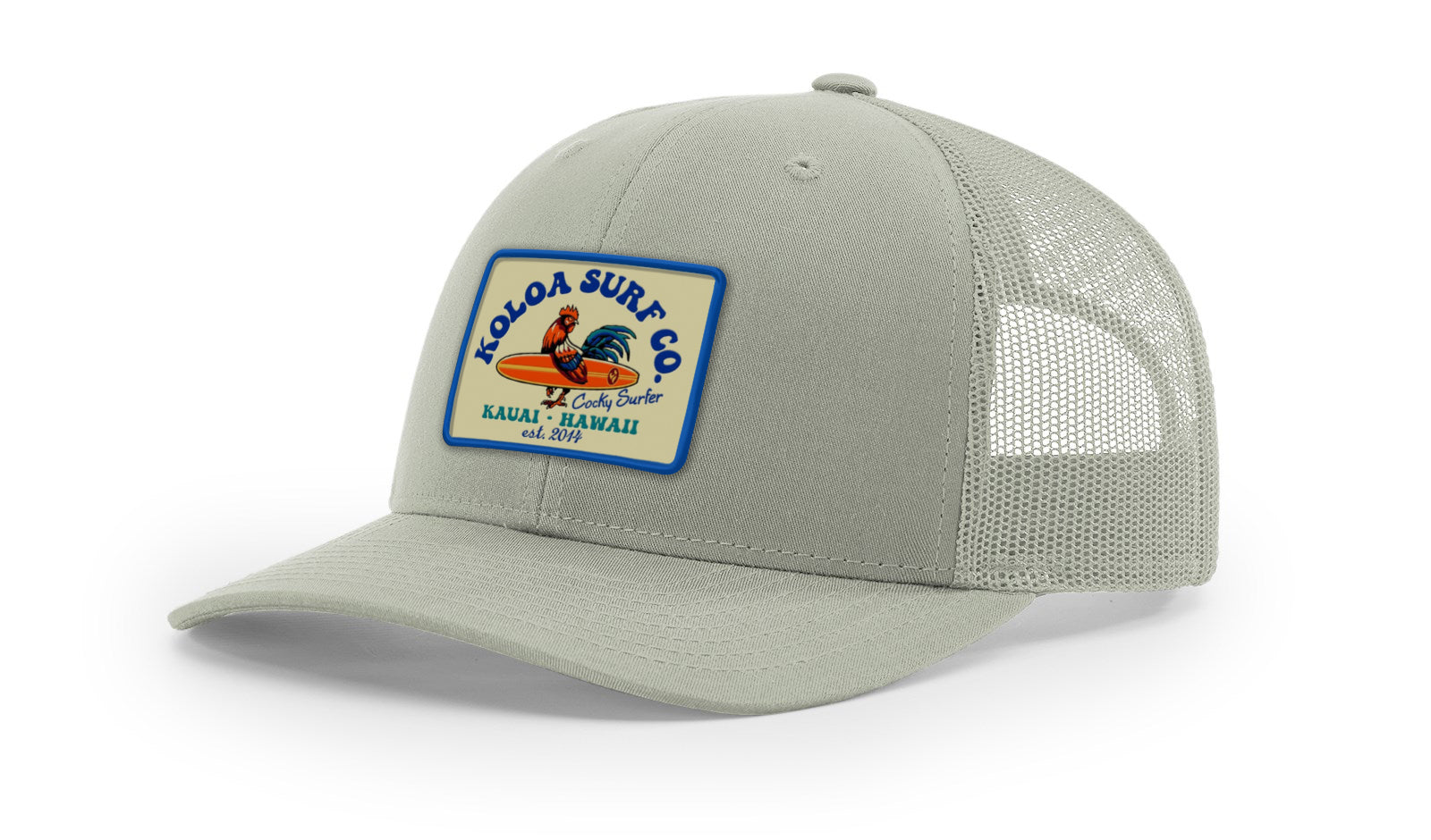 Koloa Cocky Surfer Patch Richardson 112 Trucker Hat