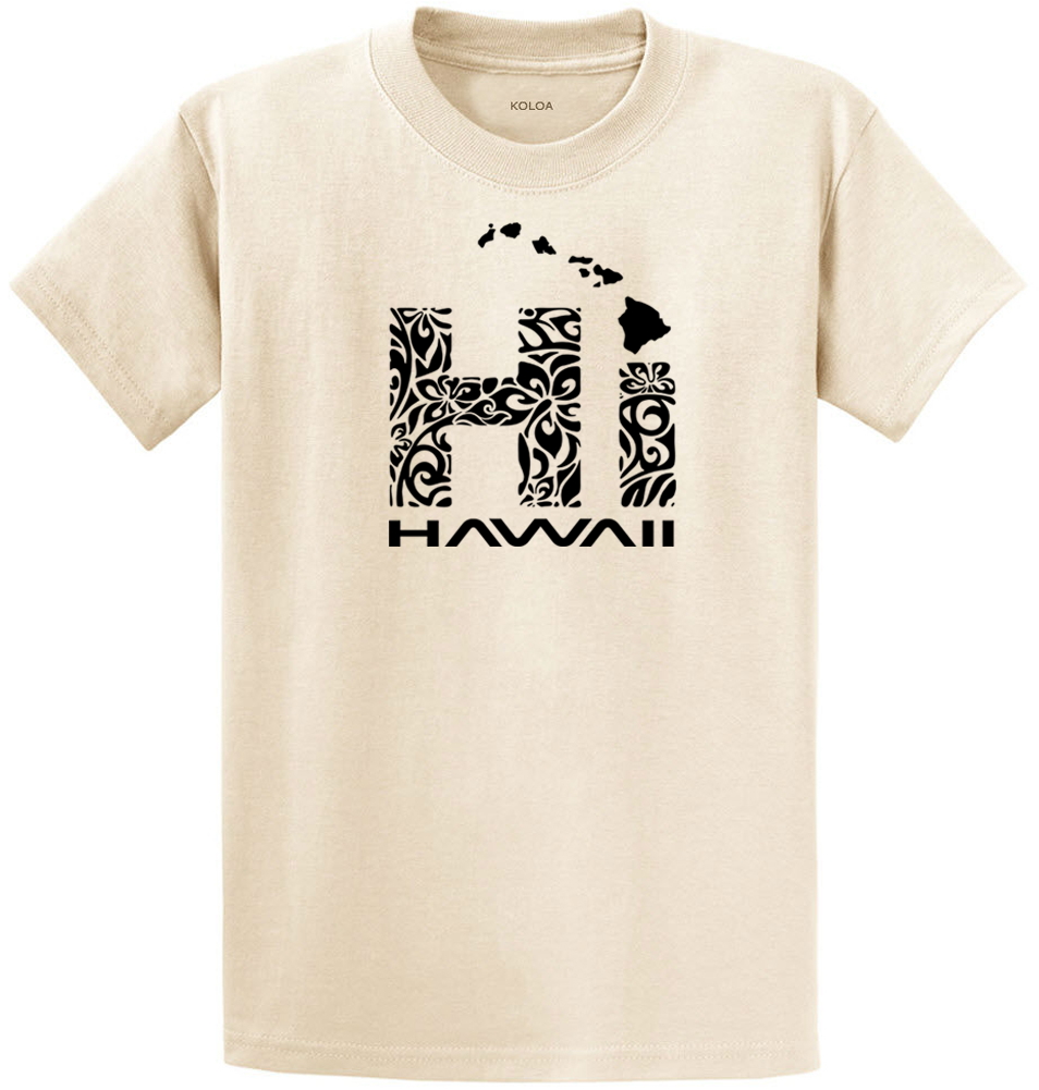 Koloa Islands Tribal HI Heavyweight T-Shirt