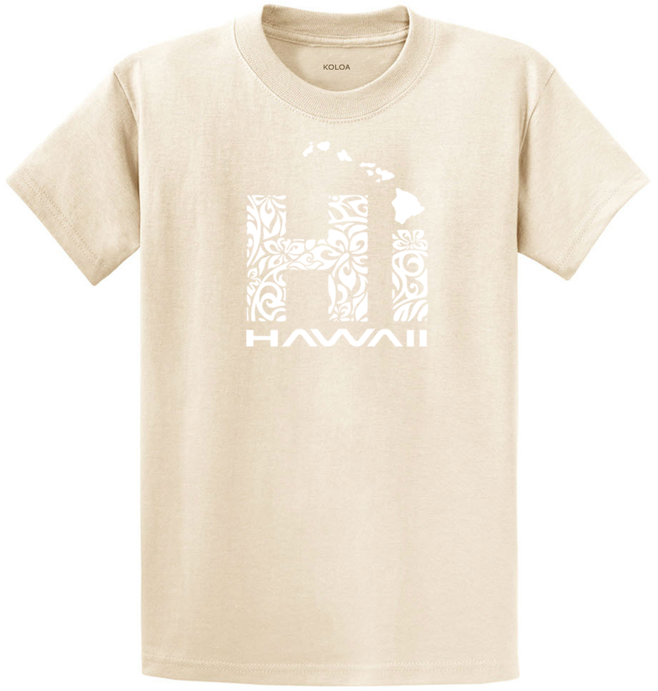 Koloa Islands Tribal HI Heavyweight T-Shirt