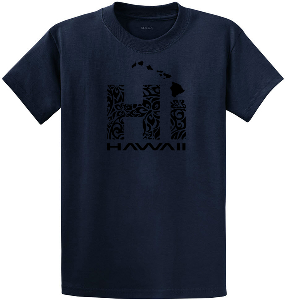 Koloa Islands Tribal HI Heavyweight T-Shirt