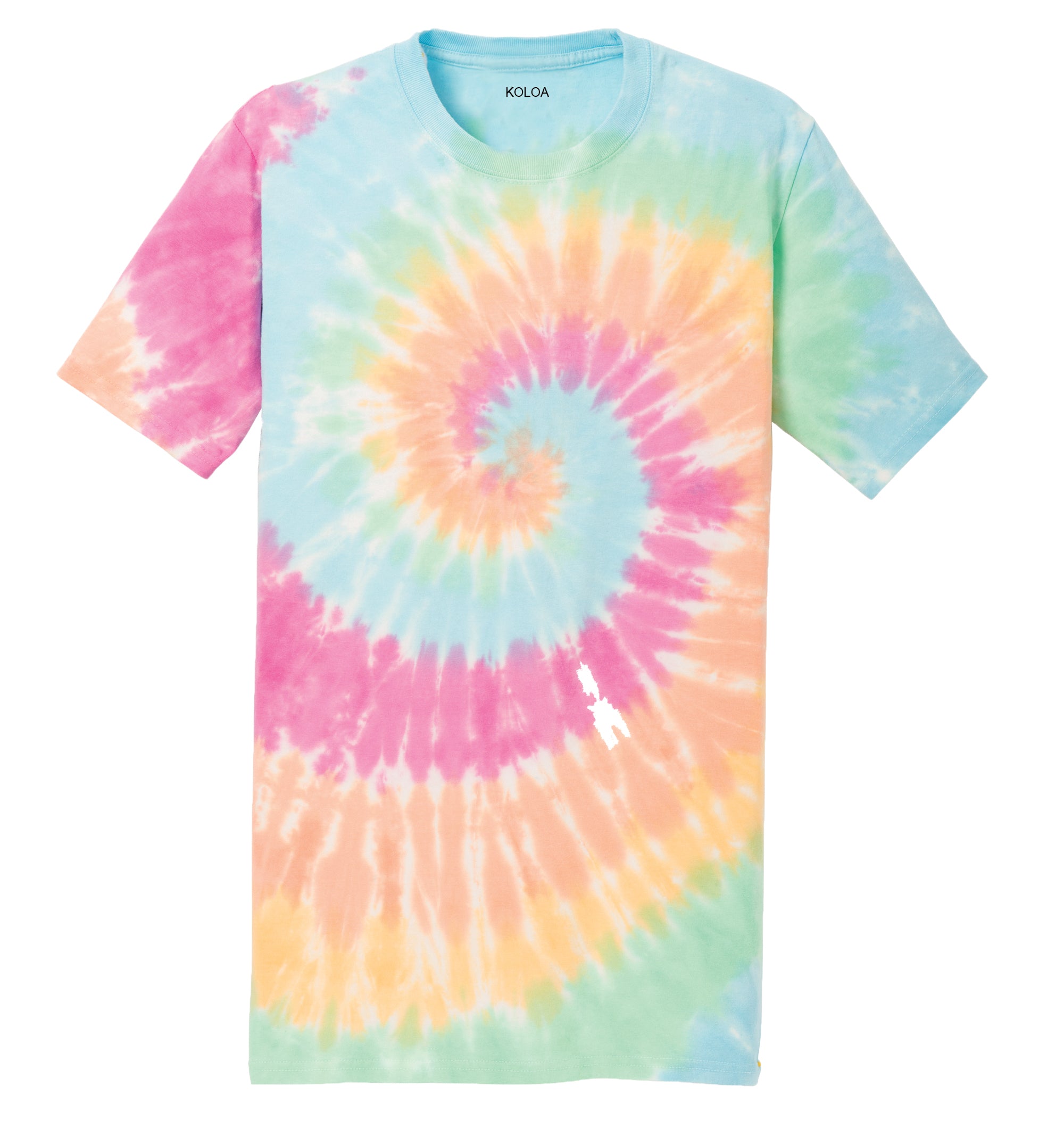Koloa Surf Tie-Dye T-Shirt | Island Surf Graphic Tee | Kauai Style