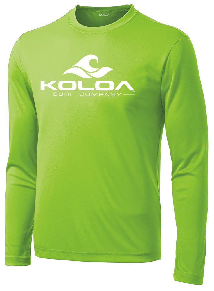 Koloa Wave Long Sleeve Athletic Shirts