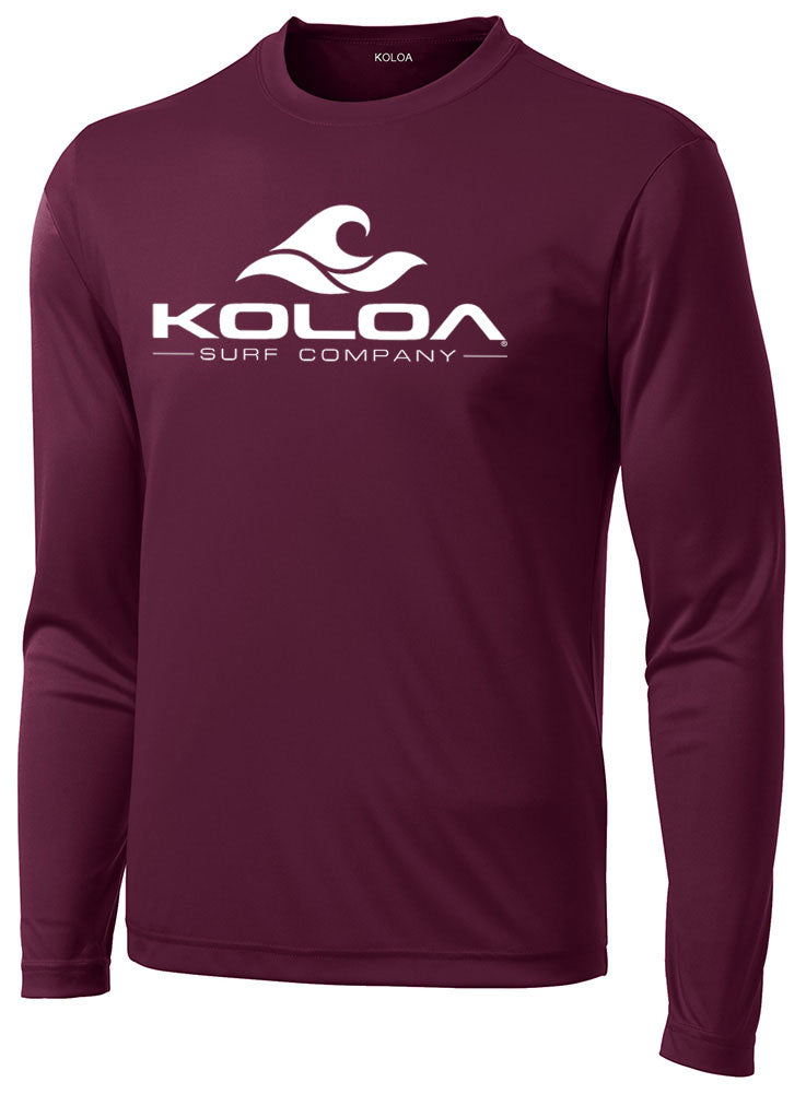 Koloa Wave Long Sleeve Athletic Shirts