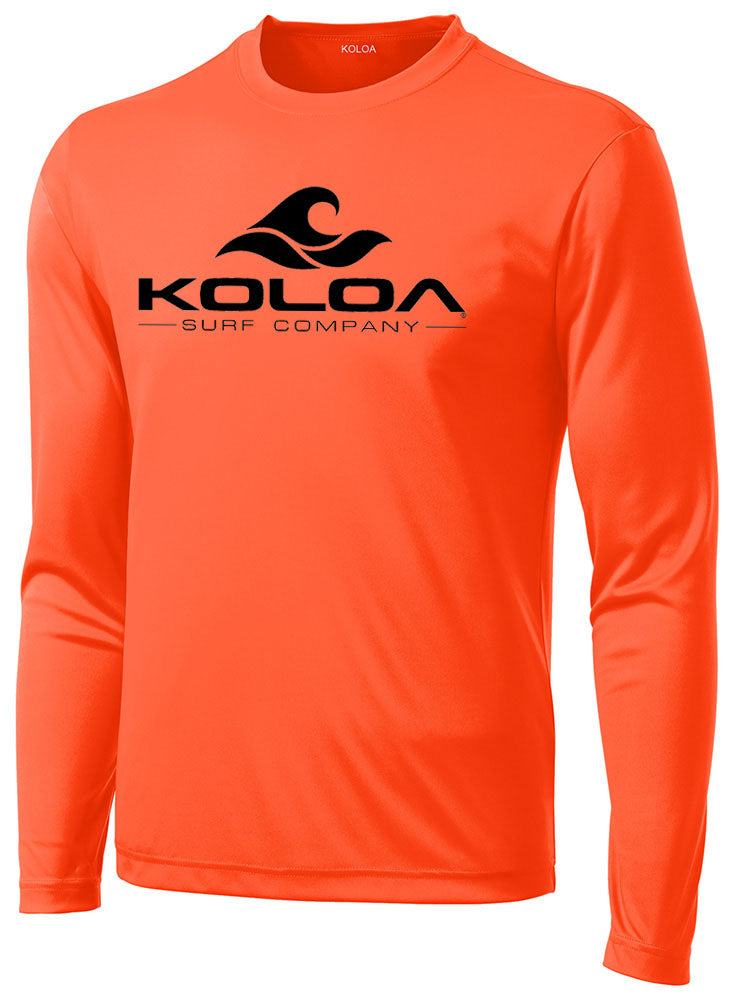 Koloa Wave Long Sleeve Athletic Shirts