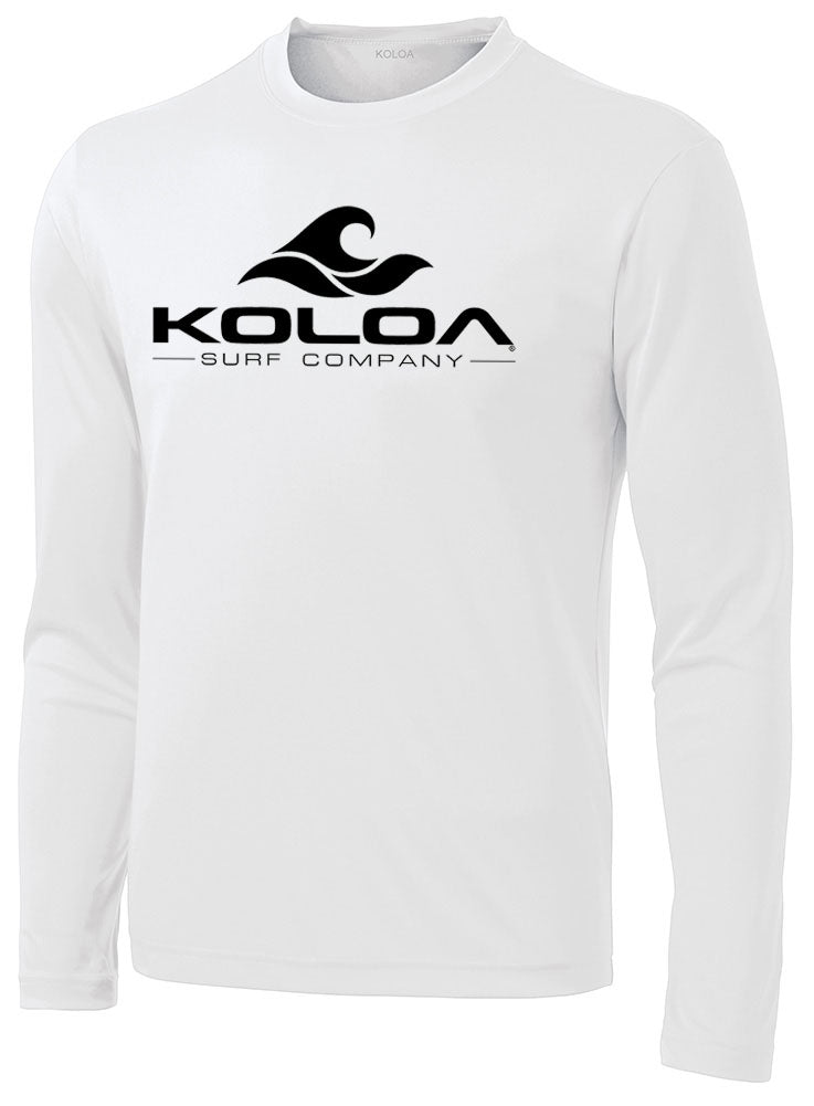 Koloa Wave Long Sleeve Athletic Shirts