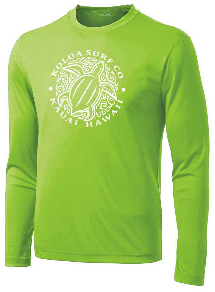 Koloa Honu Turtle Moisture Wicking Long Sleeve Tee