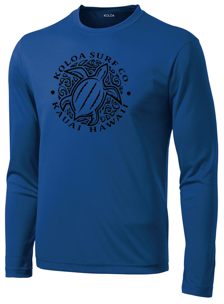 Koloa Honu Turtle Moisture Wicking Long Sleeve Tee