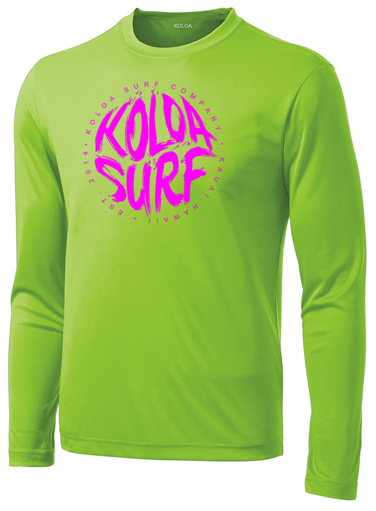 Koloa Brush Moisture Wicking Long Sleeve Tee