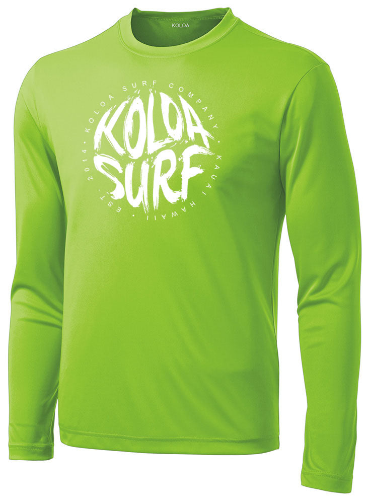 Koloa Brush Moisture Wicking Long Sleeve Tee