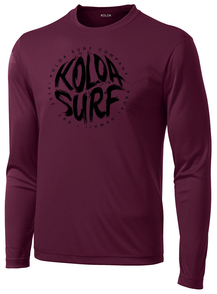 Koloa Brush Moisture Wicking Long Sleeve Tee