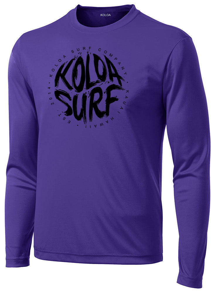 Koloa Brush Moisture Wicking Long Sleeve Tee