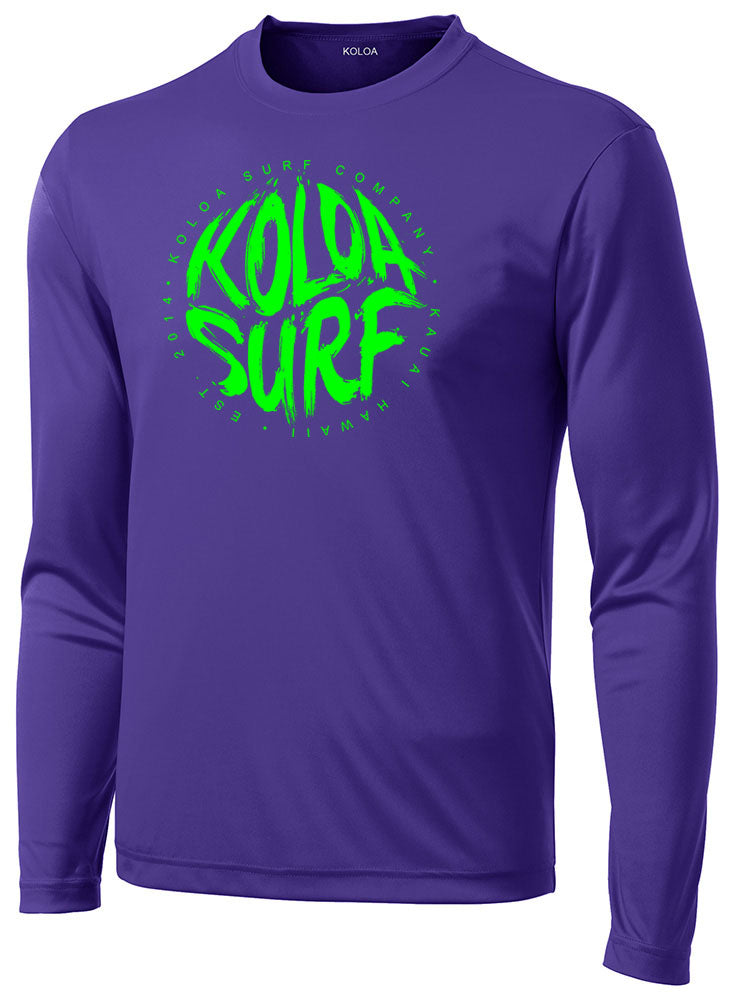 Koloa Brush Moisture Wicking Long Sleeve Tee