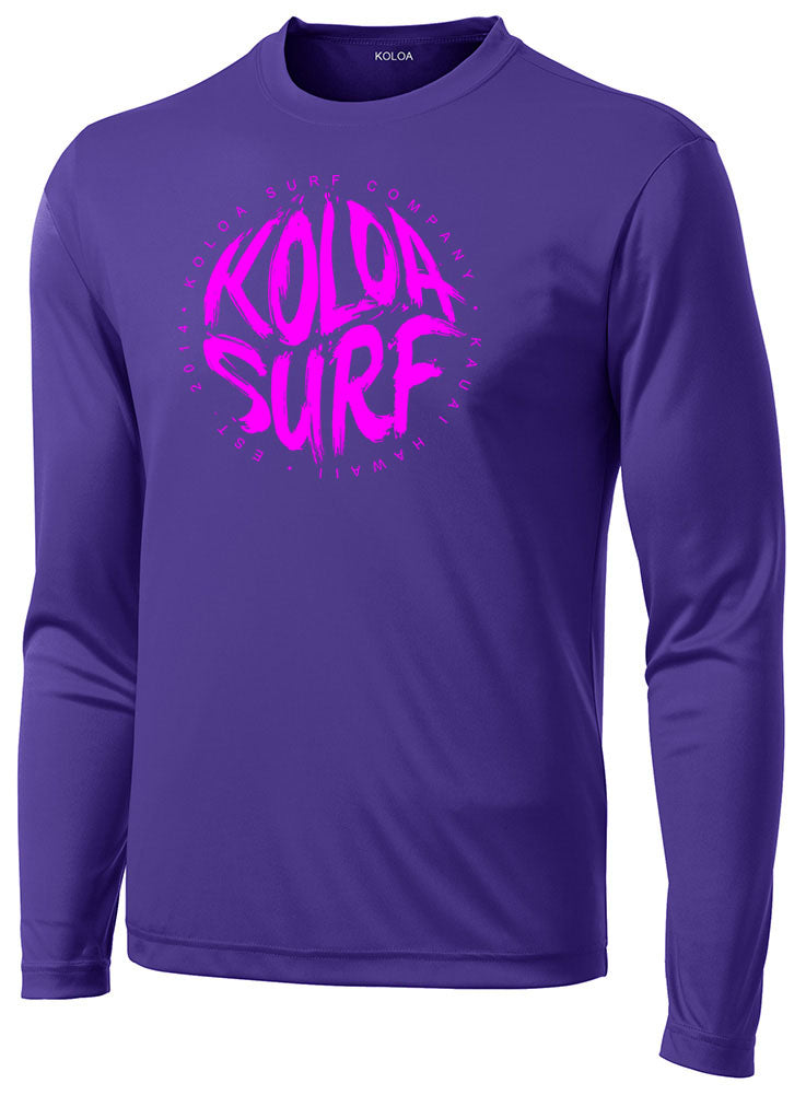 Koloa Brush Moisture Wicking Long Sleeve Tee