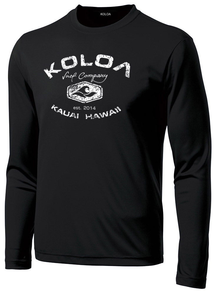 Koloa Vintage Arch Moisture Wicking Long Sleeve T-Shirt