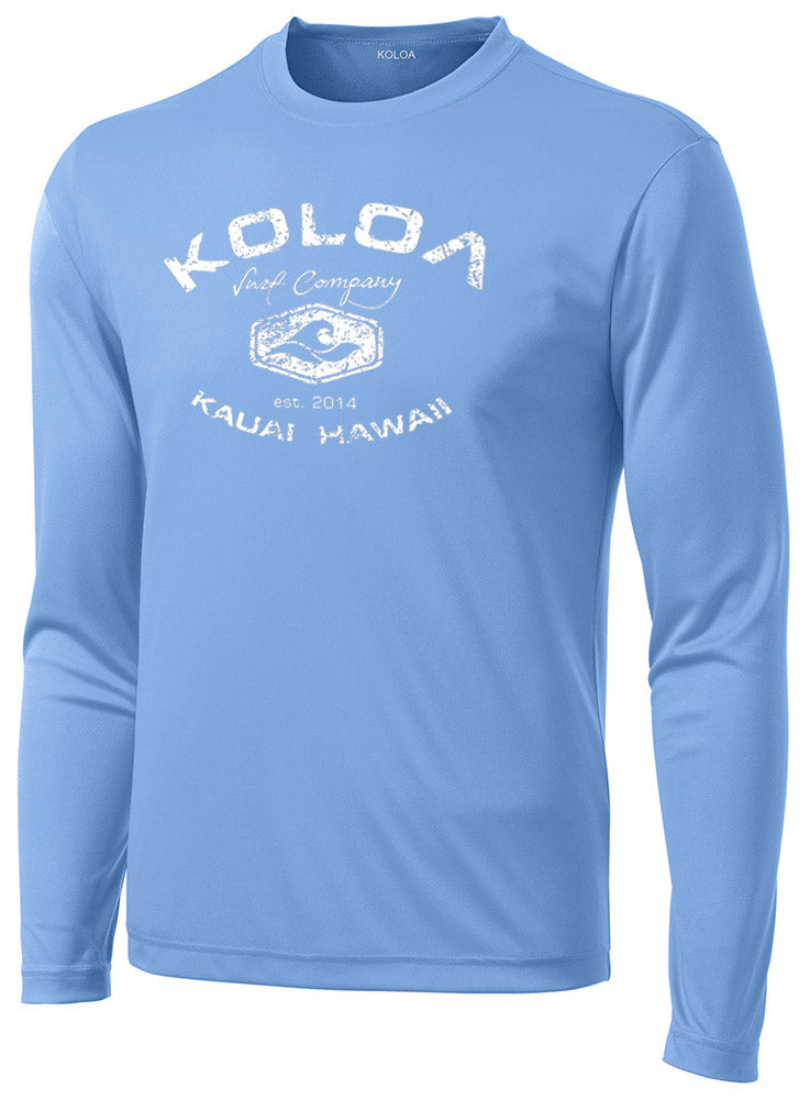Koloa Vintage Arch Moisture Wicking Long Sleeve Tee – Koloa Surf