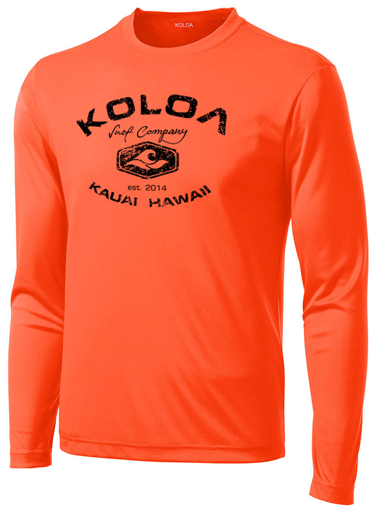 Koloa Vintage Arch Moisture Wicking Long Sleeve T-Shirt