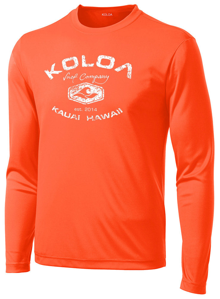 Koloa Vintage Arch Moisture Wicking Long Sleeve Tee – Koloa Surf