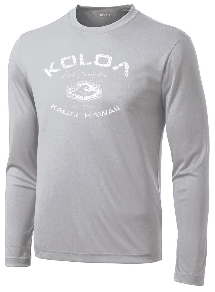 Koloa Vintage Arch Moisture Wicking Long Sleeve Tee – Koloa Surf