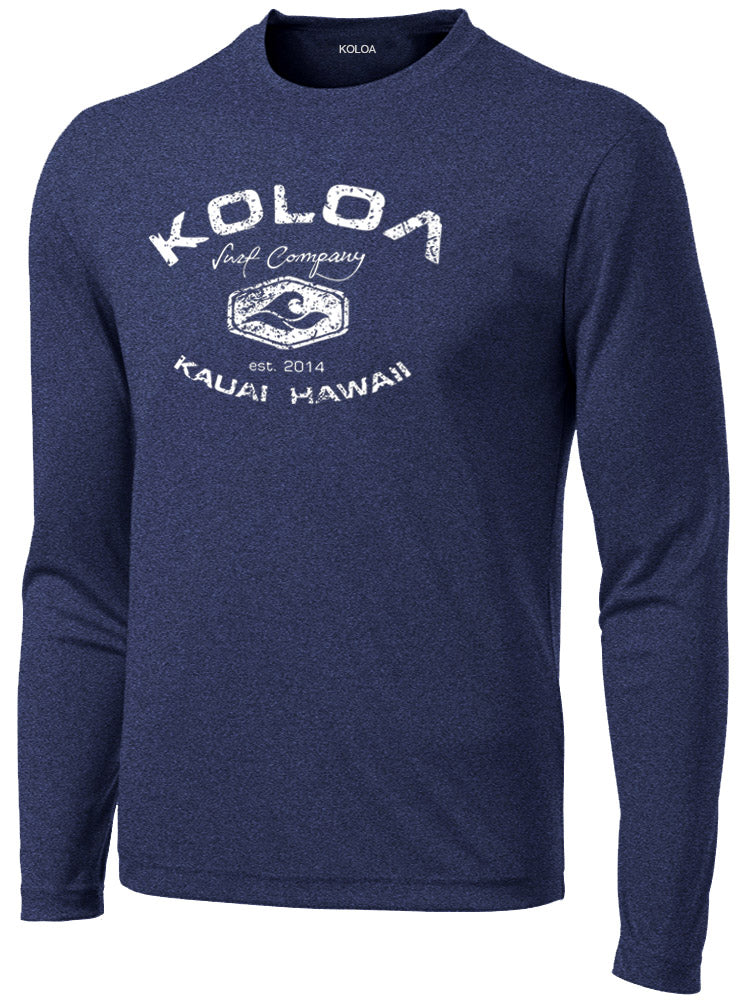 Koloa Vintage Arch Moisture Wicking Long Sleeve T-Shirt