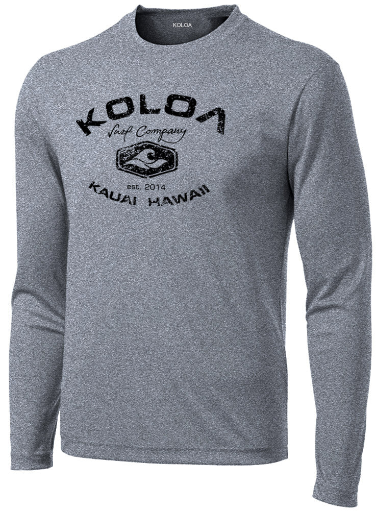 Koloa Vintage Arch Moisture Wicking Long Sleeve T-Shirt