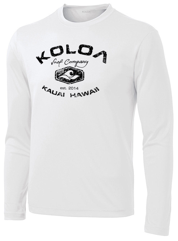 Koloa Vintage Arch Moisture Wicking Long Sleeve T-Shirt